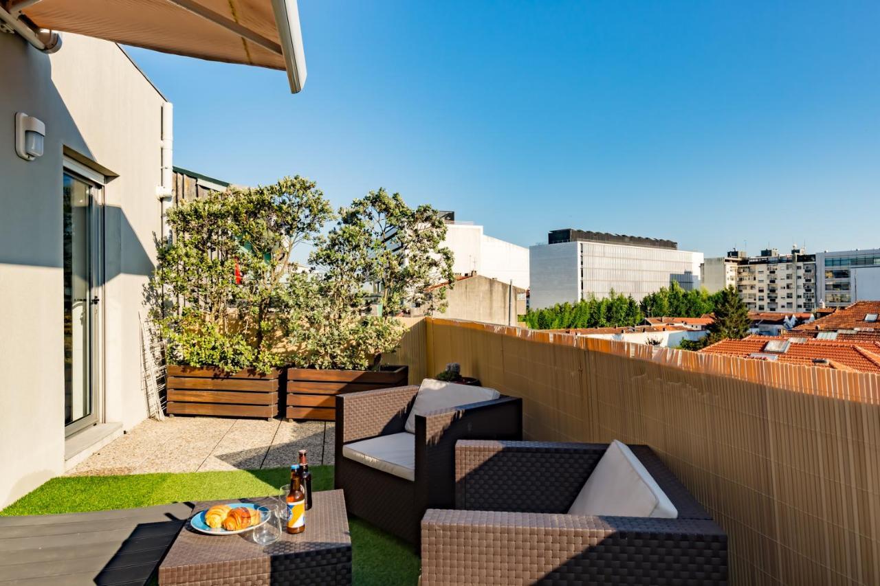 Music Relaxing Apt With Bikes, Terrace & Parking Porto Exterior foto